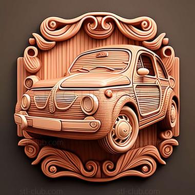 3D модель Fiat 524 (STL)